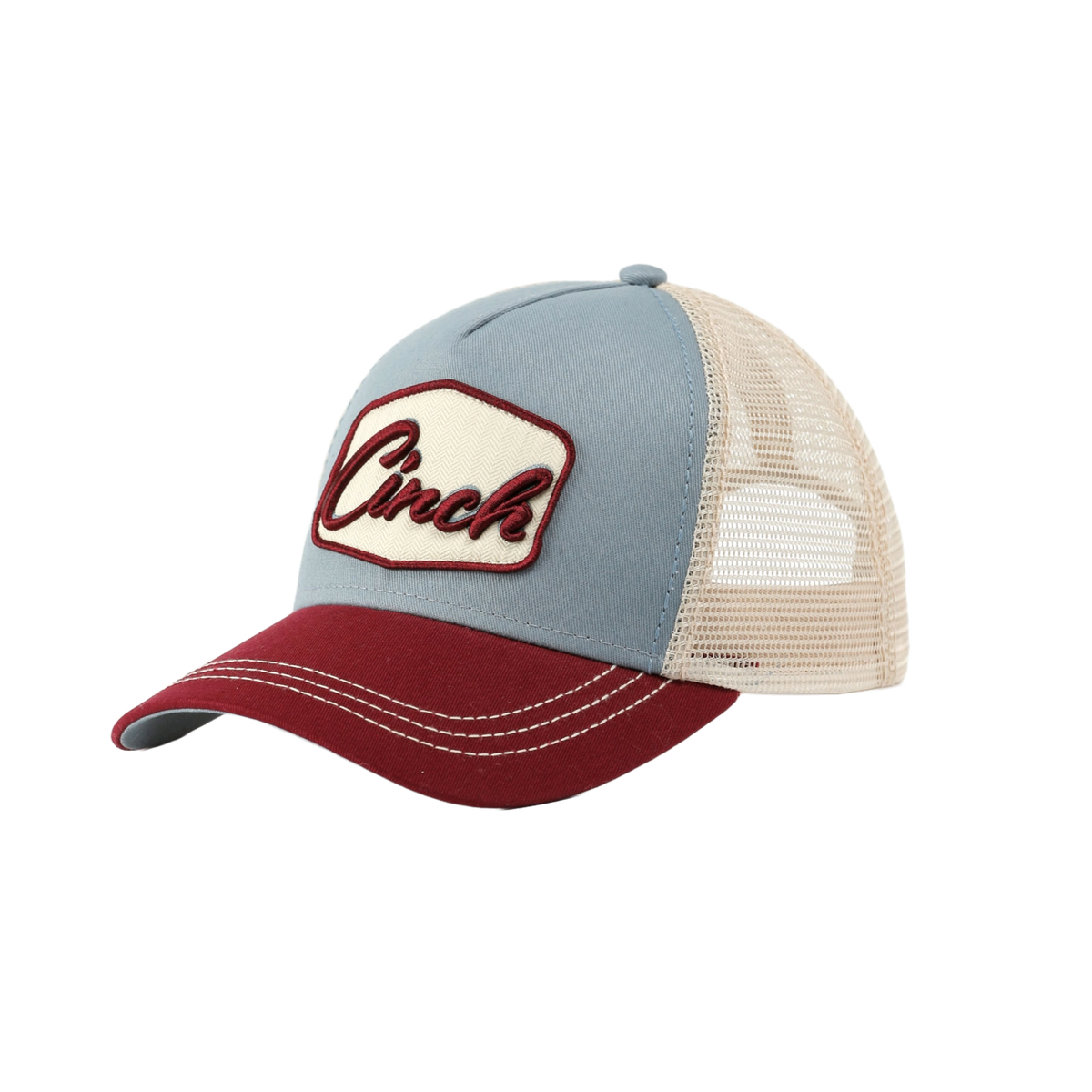 Cinch Youth Red White & Blue Trucker Hat Snapback Cap