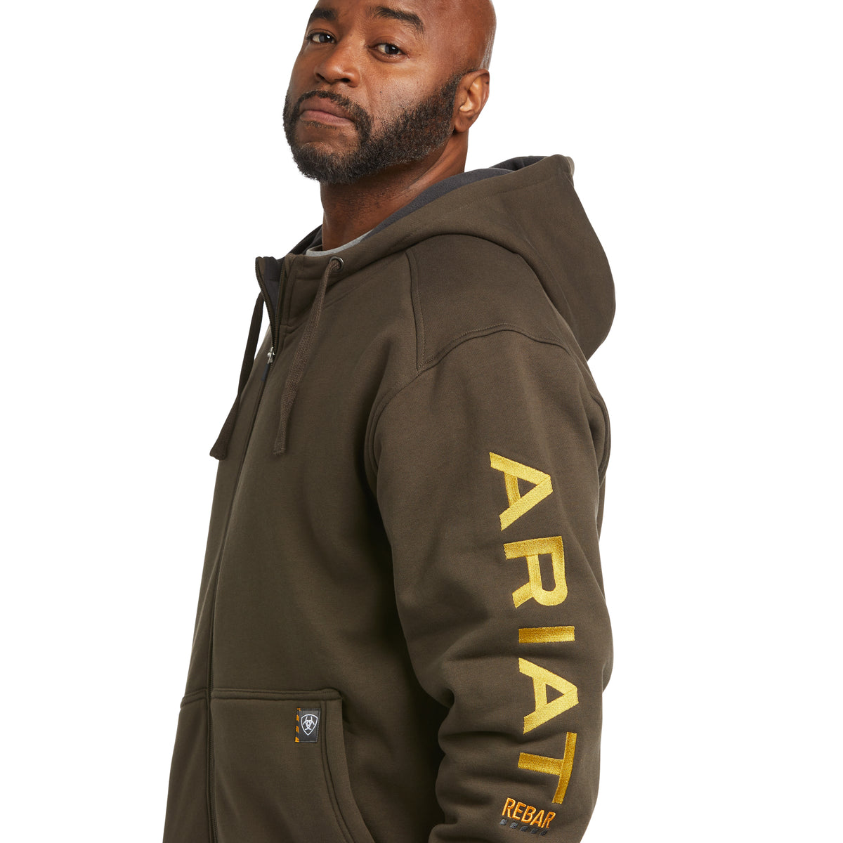 Ariat Men's Rebar All-Weather Full Zip Hoodie