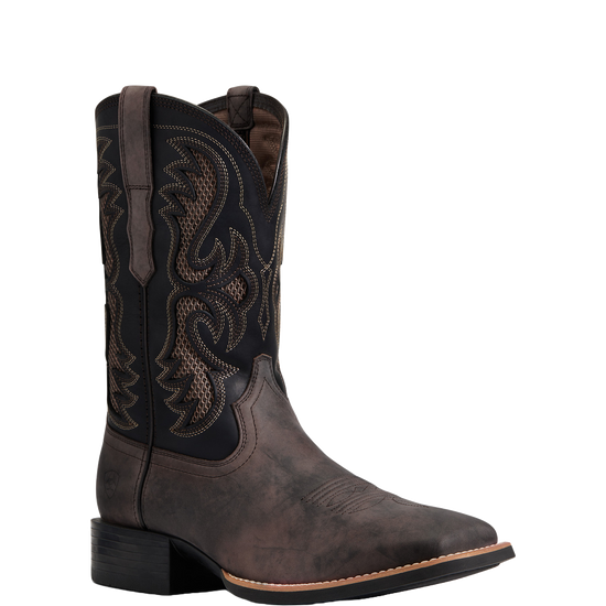 Ariat® Men's Sport Fresco VentTEK™ Brown & Black Western Boot 10040430