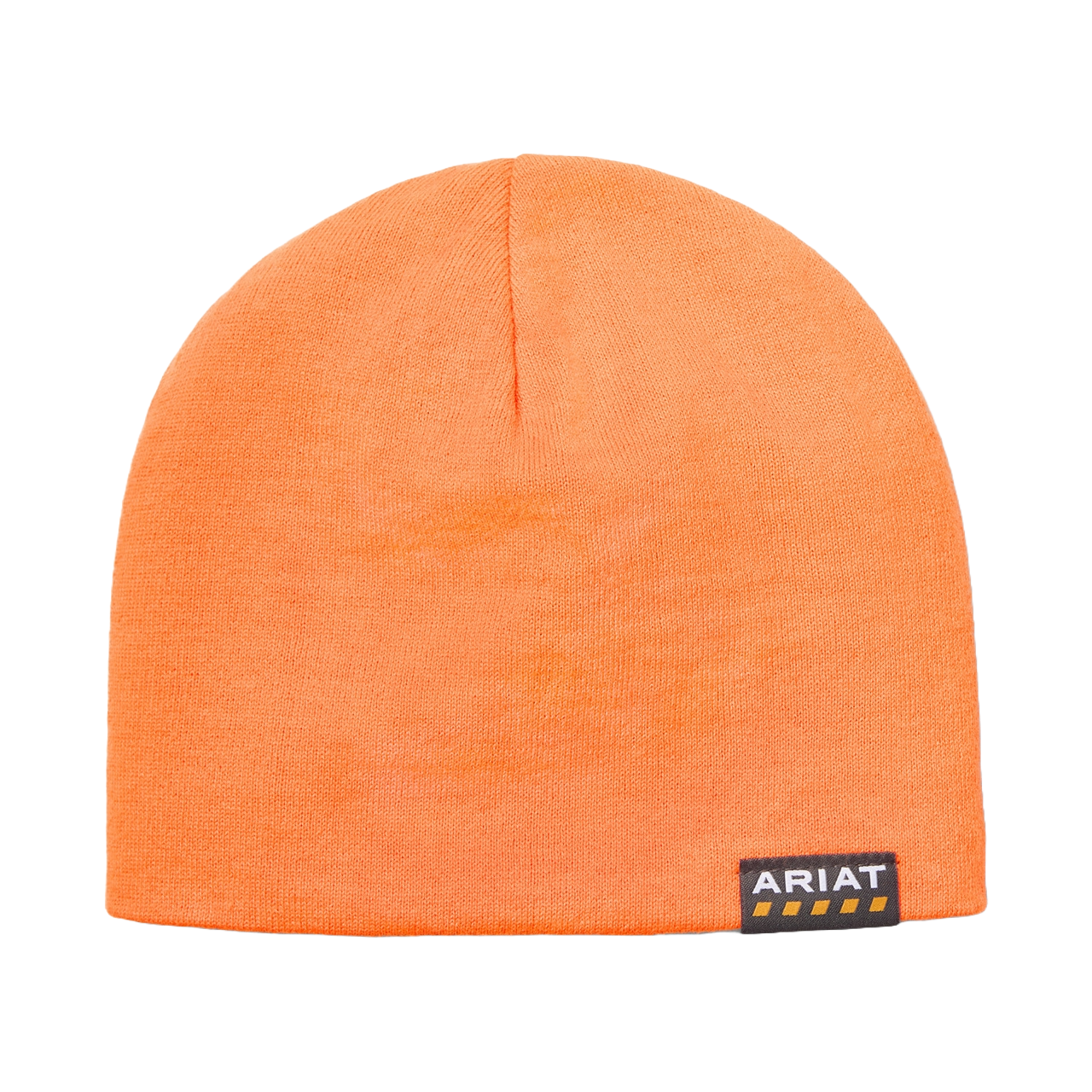 Ariat Men's Acrylic Bright Orange Skull Work Beanie Cap 10053425