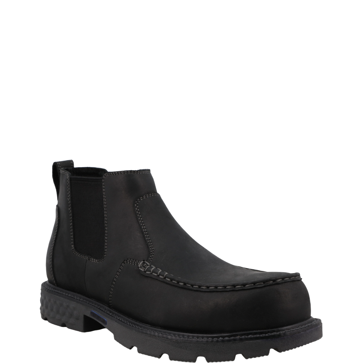 Twisted X Ladies Chelsea Black Moc Toe Work Boots MXCN006