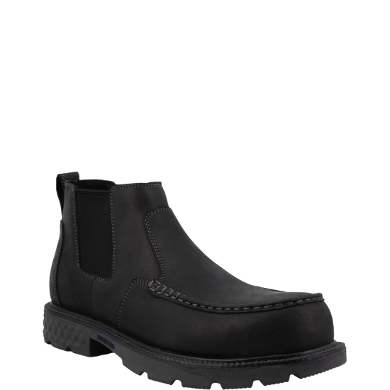 Twisted X Ladies Chelsea Black Moc Toe Work Boots MXCN006