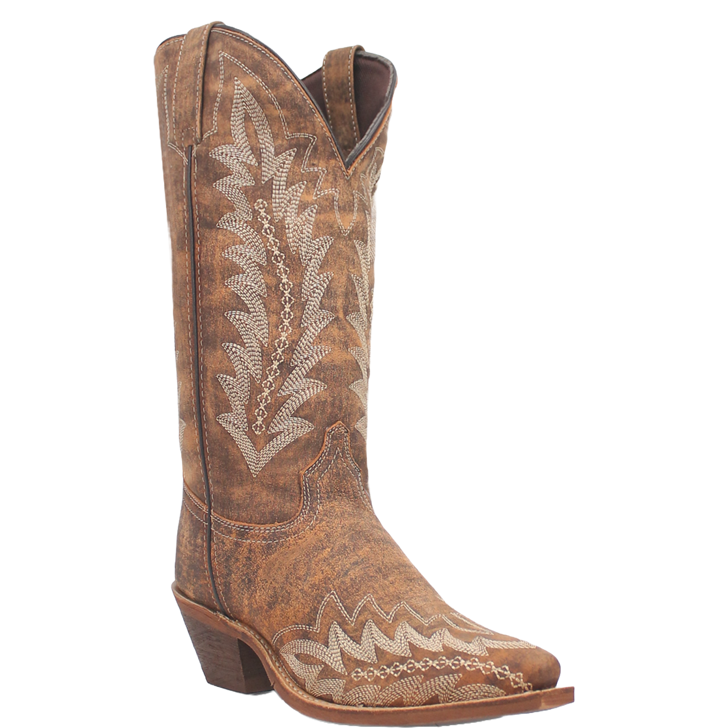 Laredo Ladies Emmylee Tan Leather Boots 52189