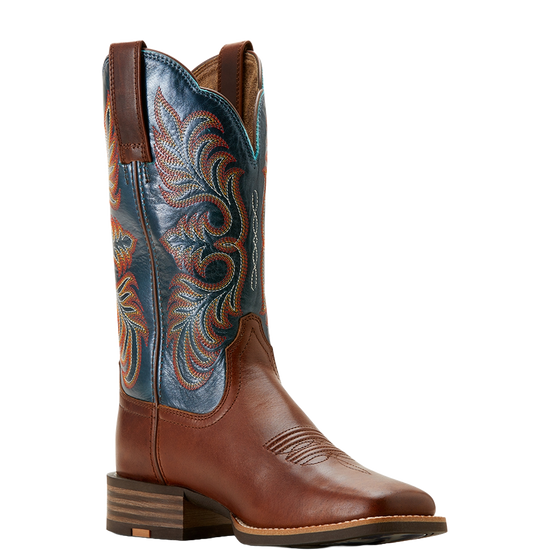 Ariat Ladies Gillette Vintage Caramel Brown Western Boot 10053605