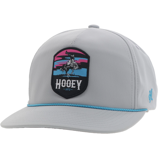 Hooey Cheyenne Graphic Grey Baseball Hat 2444T-GY