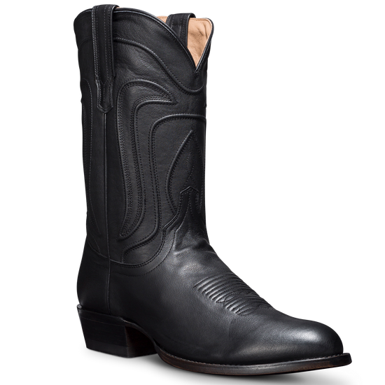 Tecovas Men's The Cartwright Midnight Black Western Cowboy Boot 10001MID