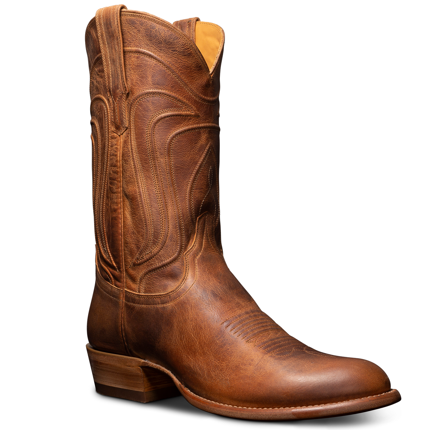 Tecovas Men's The Cartwright Scotch Brown Western Boot 10001SCO