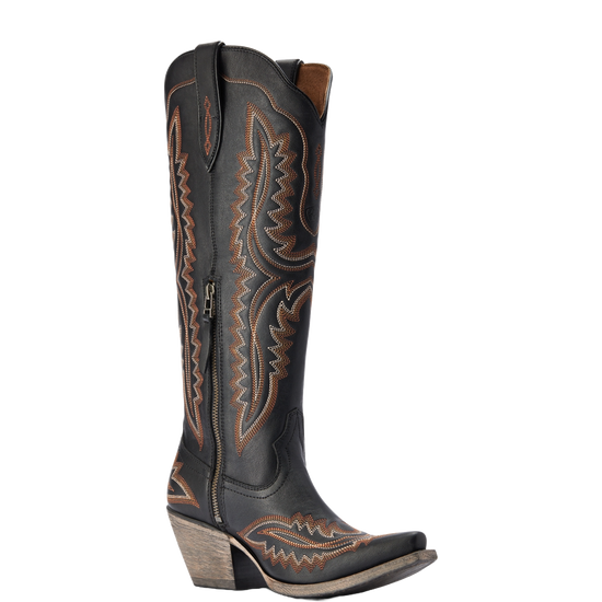 Ariat® Ladies Casanova Brooklyn Black Tall Western Boots 10042447