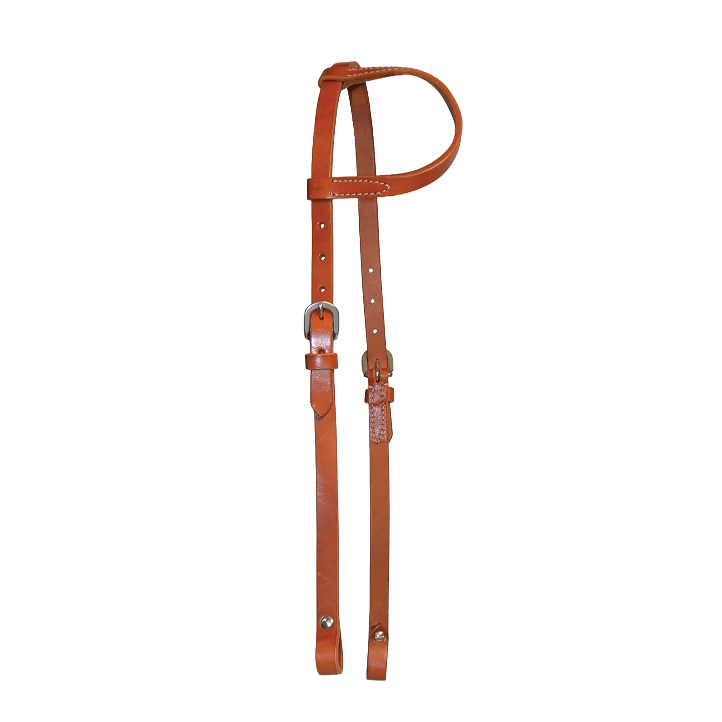 Circle Y Lightweight Classic Smooth On Ear Headstall Regular Oil