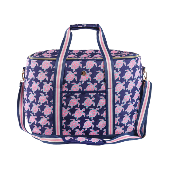 Simply Southern Turtle Navy Cooler Tote Bag 0124-COOLER-TOTE-TRTLNVY