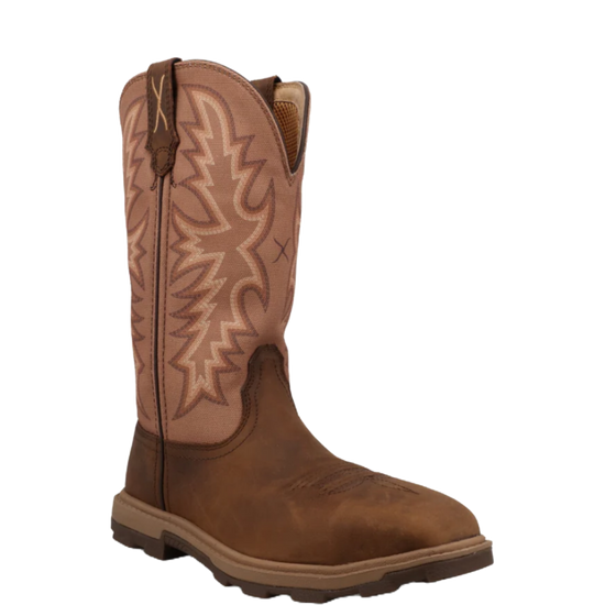 Twisted X Ladies Chelsea Ultralite X Tobacco Brown Work Boots WUL0004