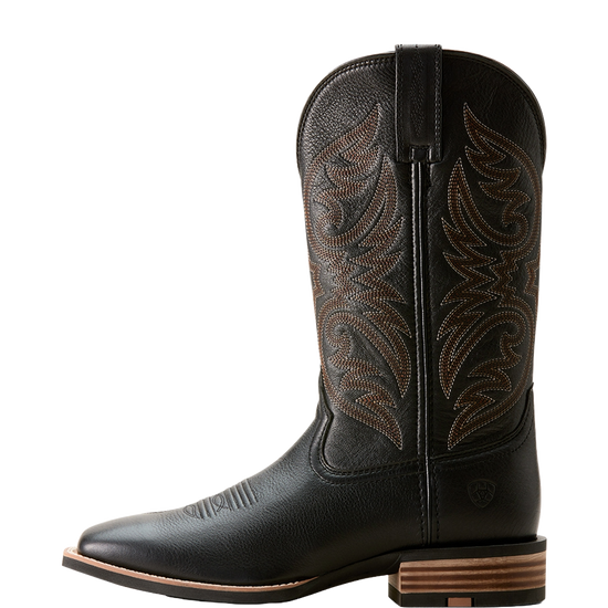 Ariat Men's Ricochet Smartlite™ Black Carbon Western Boot 10053631