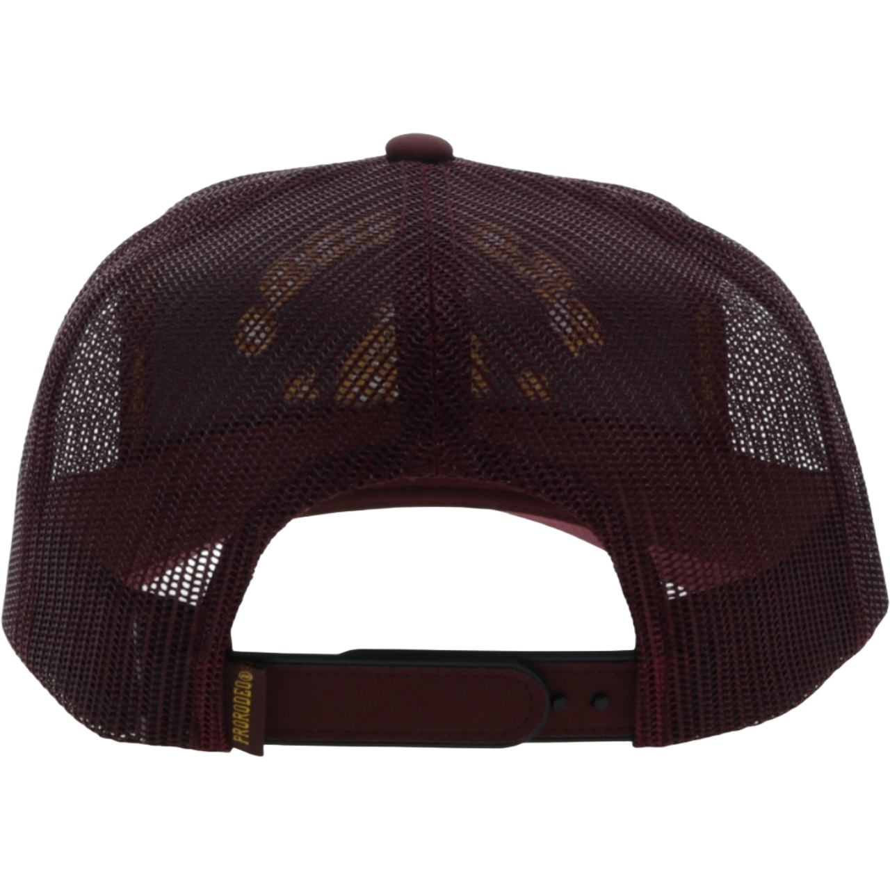 Hooey Men's Prorodeo Maroon & Gold Snapback Hat 2263T-MA