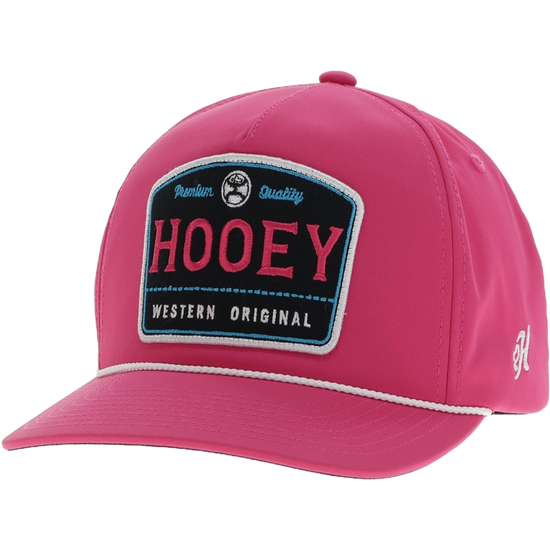 Hooey Ladies Graphic Logo Hot Pink Baseball Cap 2408T-PK