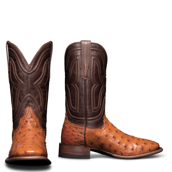 Tecovas Men's The Emmitt Pecan Brown Leather Western Boot 10032PEC