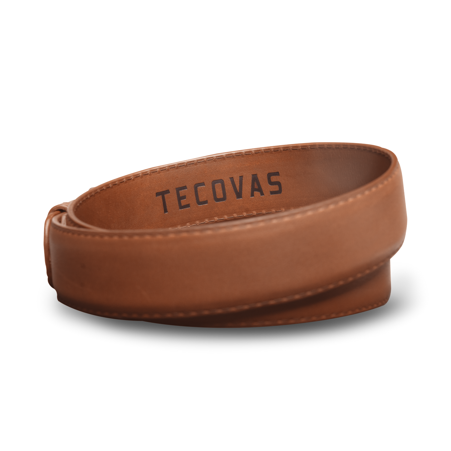 Tecovas Men's Solid Scotch Brown Leather Belt 30340SCO