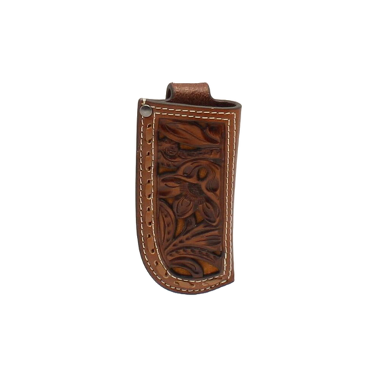 Nocona Knife Sheath Lace Edge Brown 1805808