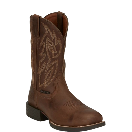 Justin Men's Canter Dusky Brown Western Work Boot SE4510