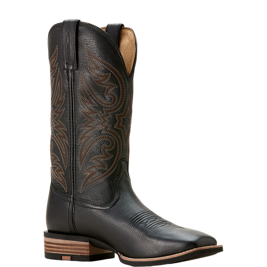 Ariat Men's Ricochet Smartlite™ Black Carbon Western Boot 10053631