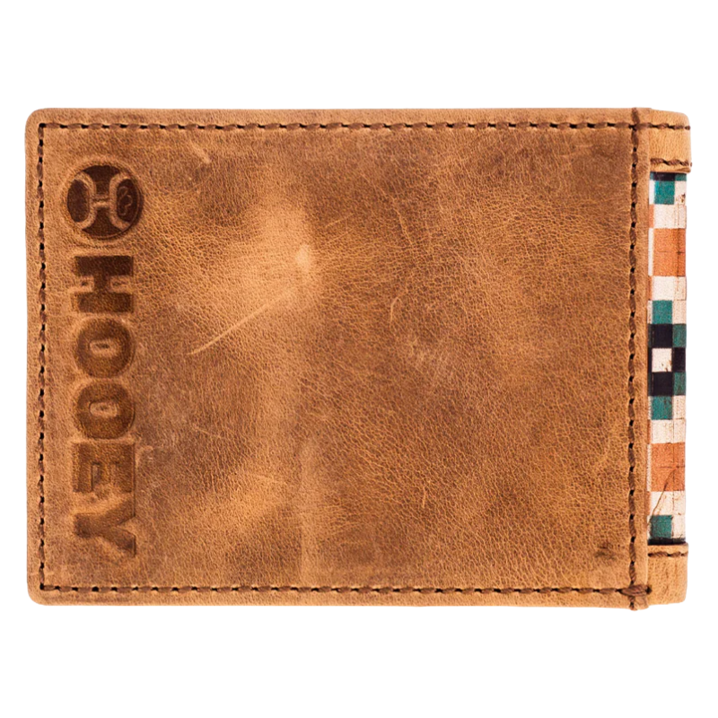 Hooey Men's Rodeo Takoda Tan Western Bifold Wallet HFBF034-TNAZ