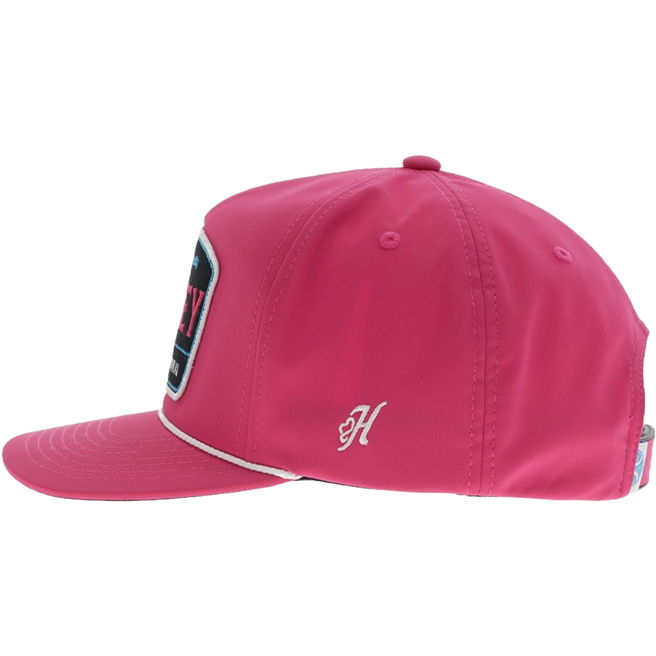 Hooey Ladies Graphic Logo Hot Pink Baseball Cap 2408T-PK