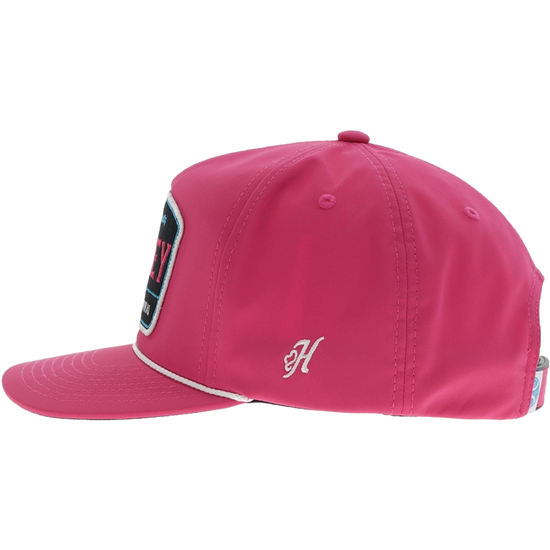 Hooey Ladies Graphic Logo Hot Pink Baseball Cap 2408T-PK