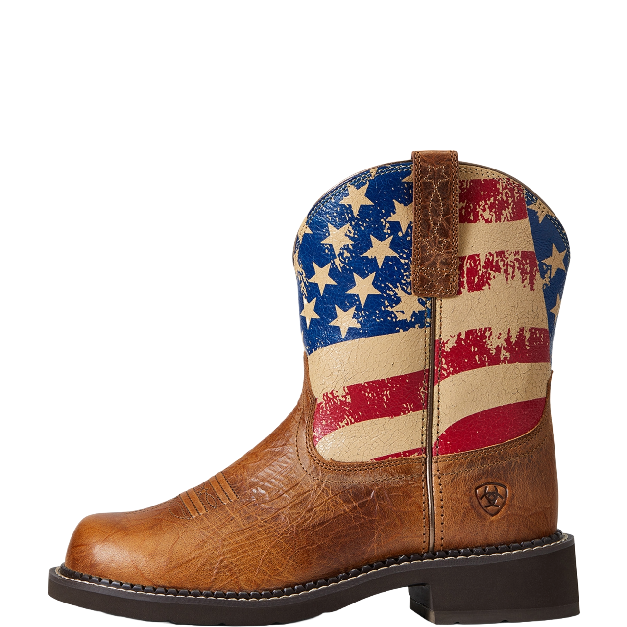 Ariat Ladies Fatbaby Heritage Patriotic Western Boot 10040269