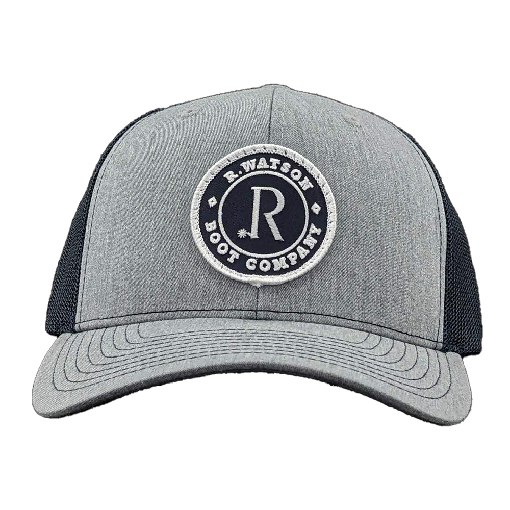 R.Watson Heather Grey & Navy Richardson Trucker Cap 112-FP-HGN-A