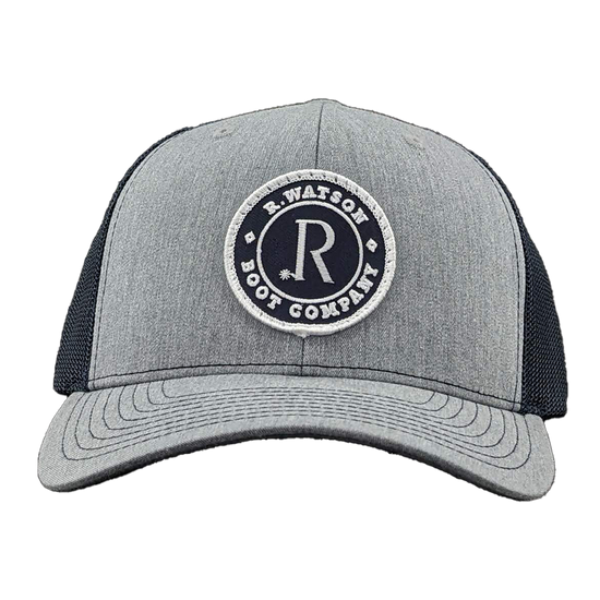 R.Watson Heather Grey & Navy Richardson Trucker Cap 112-FP-HGN-A