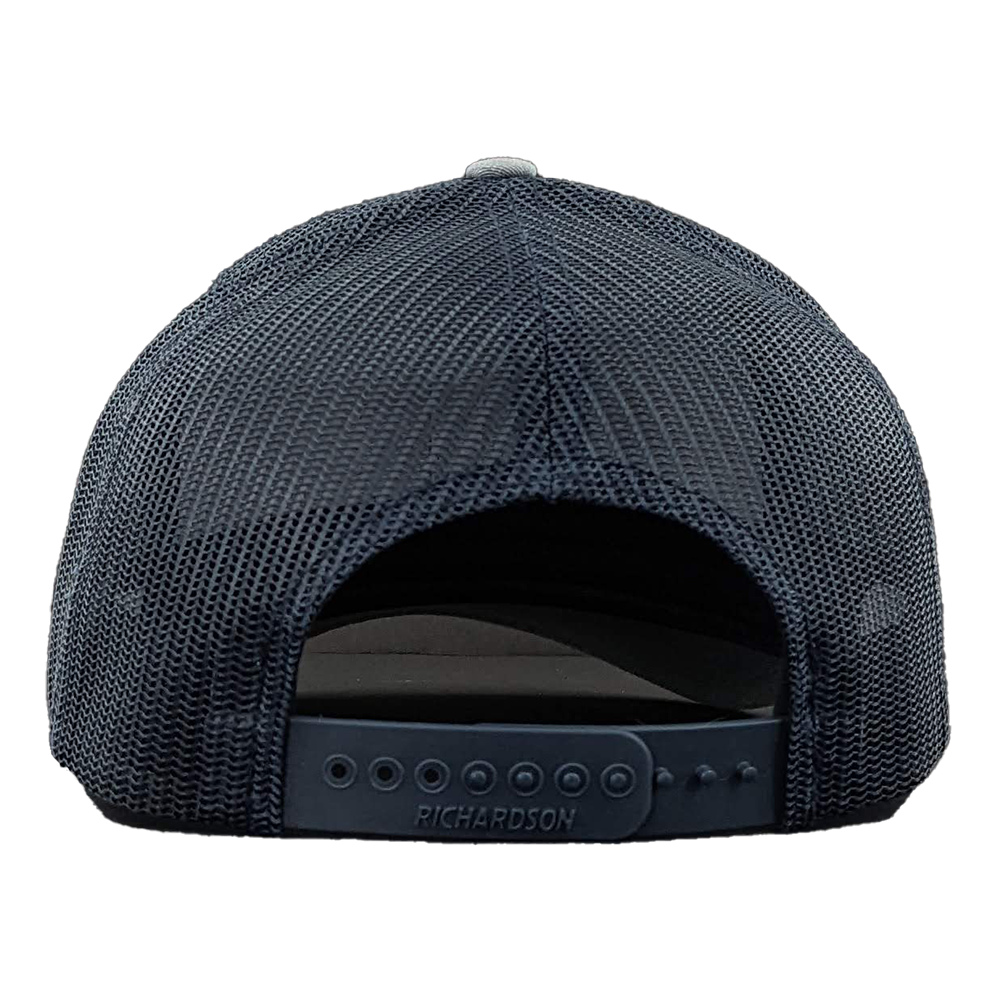 R.Watson Heather Grey & Navy Richardson Trucker Cap 112-FP-HGN-A