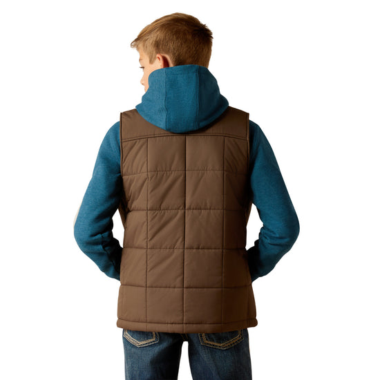 Ariat Youth Boy's Crius Banyan Bark Insulated Vest 10052351