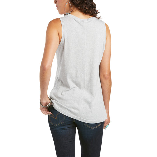 Ariat Ladies Element Heather Grey Tank Top Shirt 10035207