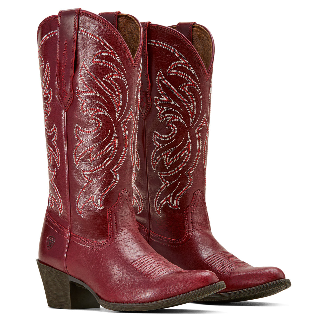 Ariat Ladies Heritage Stretchfit Sangria Red Western Boot 10061205