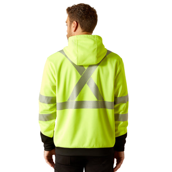 Ariat Men's Rebar Hi-Vis Yellow Hoodie 10053064