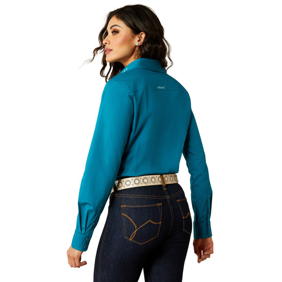 Ariat Ladies Team Kirby Ocean Depths Stretch Shirt 10054275