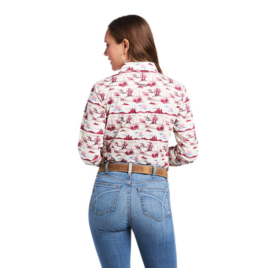 Ariat® Ladies Kirby Yuma Landscape Print Long Sleeve Shirt 10039339