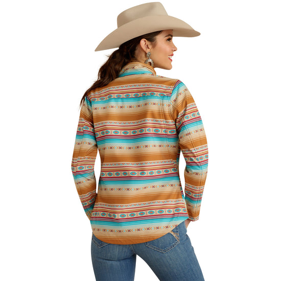 Ariat Ladies New Team Softshell Fallon Serape Print Jacket 10053014