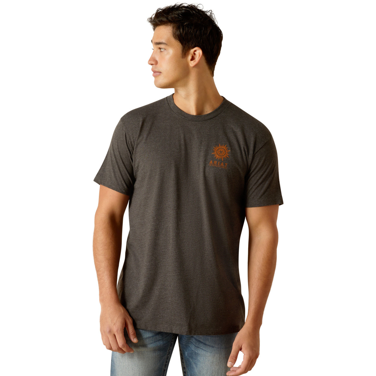 Ariat Men's Sol Arch Graphic Charcoal Heather T-Shirt 10051756