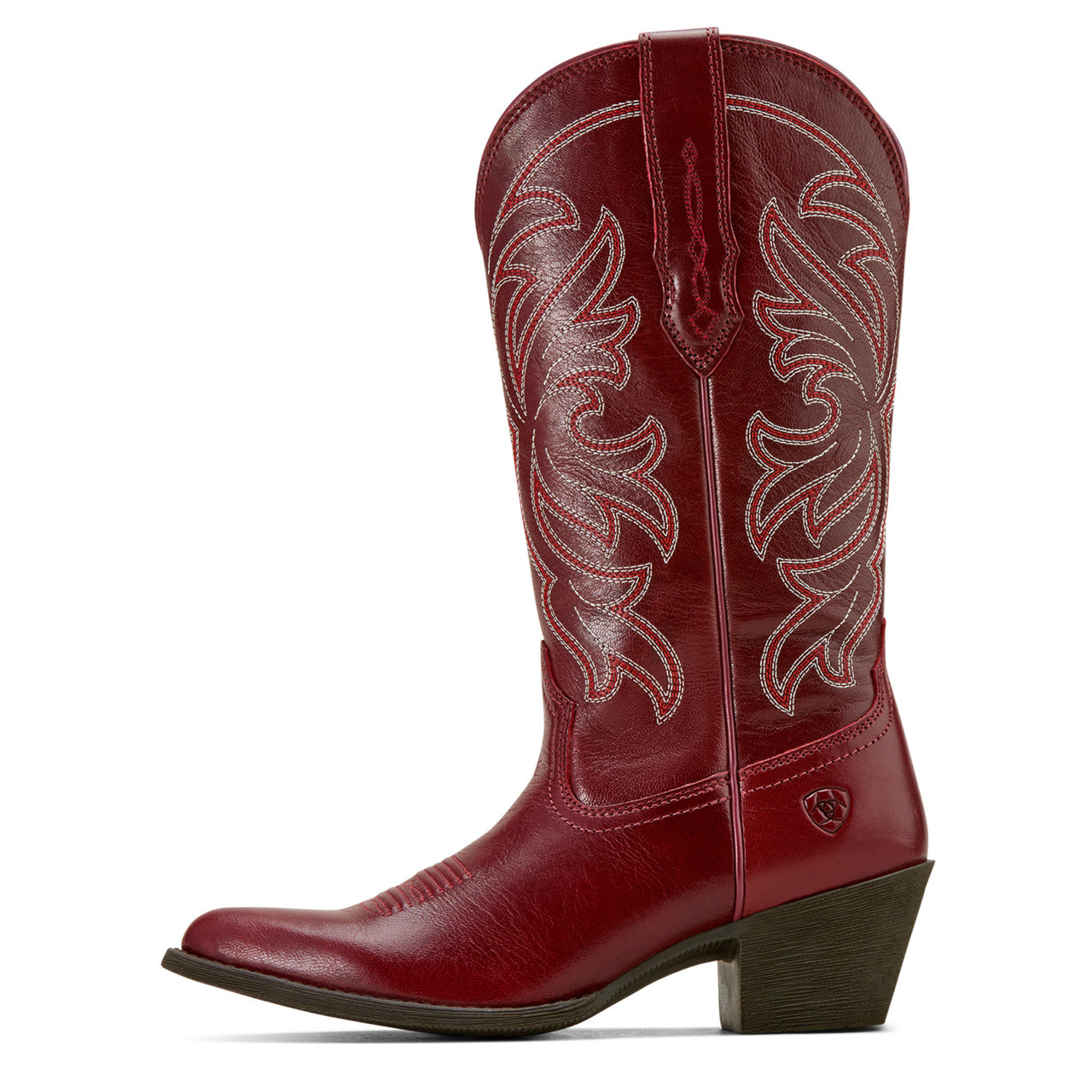 Ariat Ladies Heritage Stretchfit Sangria Red Western Boot 10061205