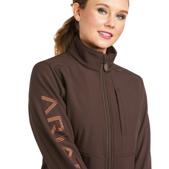 Ariat® Ladies Coffeebean Classic Team Softshell Jacket 10033520