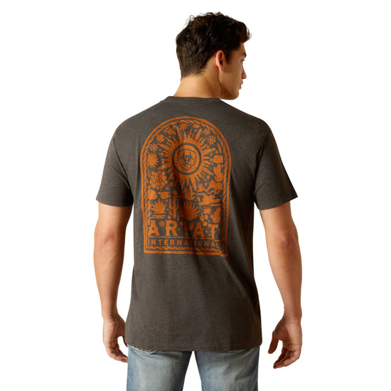 Ariat Men's Sol Arch Graphic Charcoal Heather T-Shirt 10051756