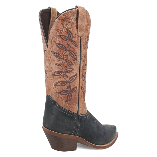 Dan Post Ladies Kama Leather Navy & Tan Western Boots 20009