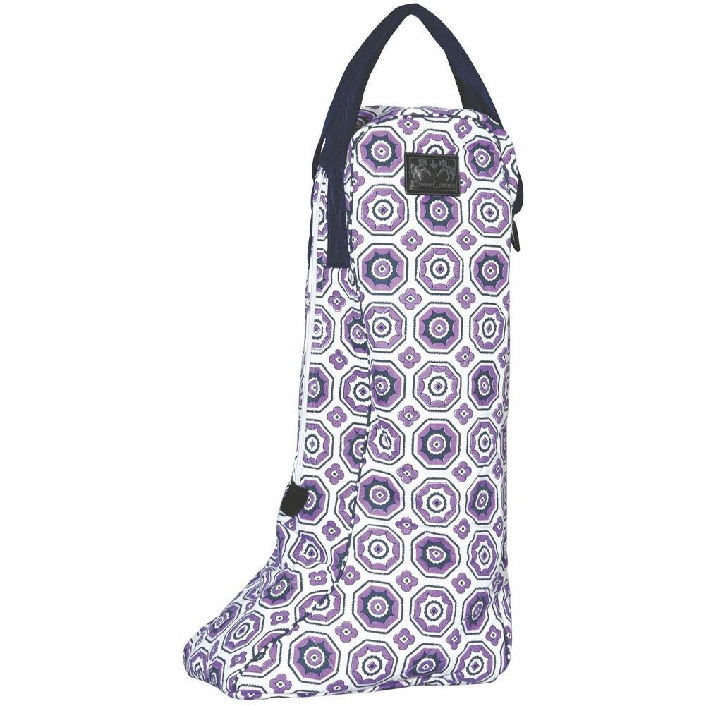 Equine Couture Kelsey Equestrian Boot Bag Purple