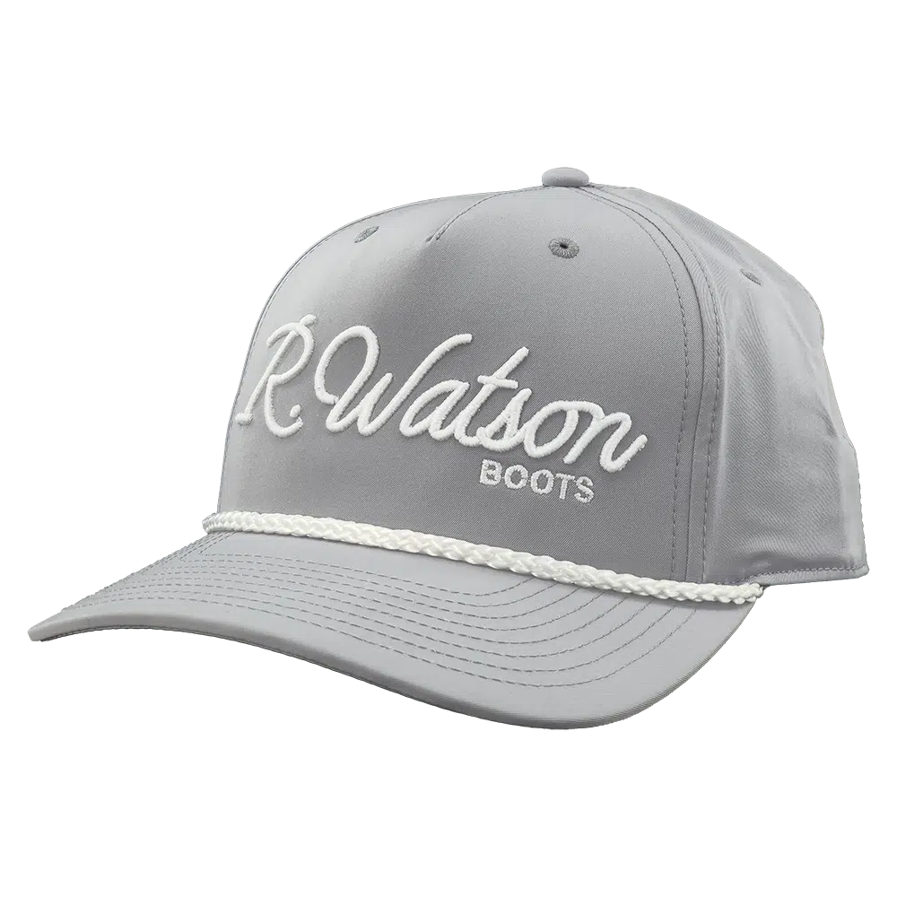 R.Watson Twilled Graphic Light Grey Richardson Cap 258-GRW-A