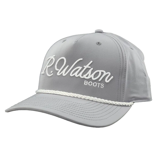 R.Watson Twilled Graphic Light Grey Richardson Cap 258-GRW-A