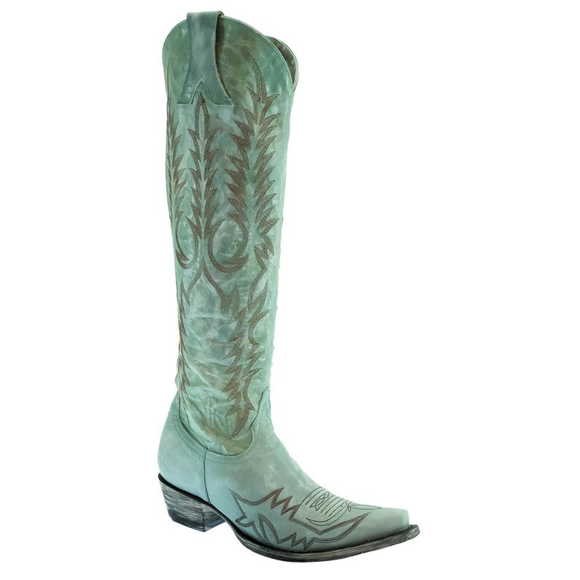 Old Gringo Ladies Mayra Bis Vesuvio Aqua Snip Toe Boots L1213-5