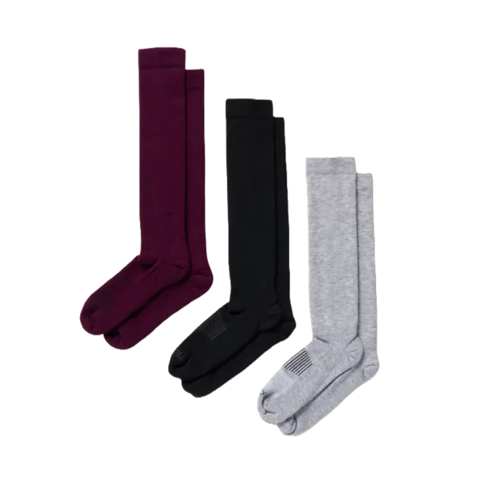 Tecovas 3 Pack Over The Calf Multi Colored Boot Socks 30184MTI