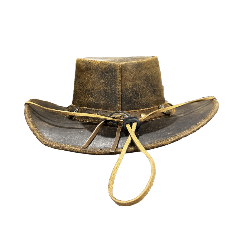 Amer-I-Mex Rawhide Leather Camel Hat 874-CAMEL