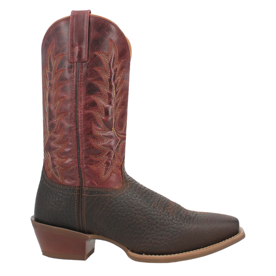 Dan Post Men's Kent Brown & Red Leather Western Boots 68312