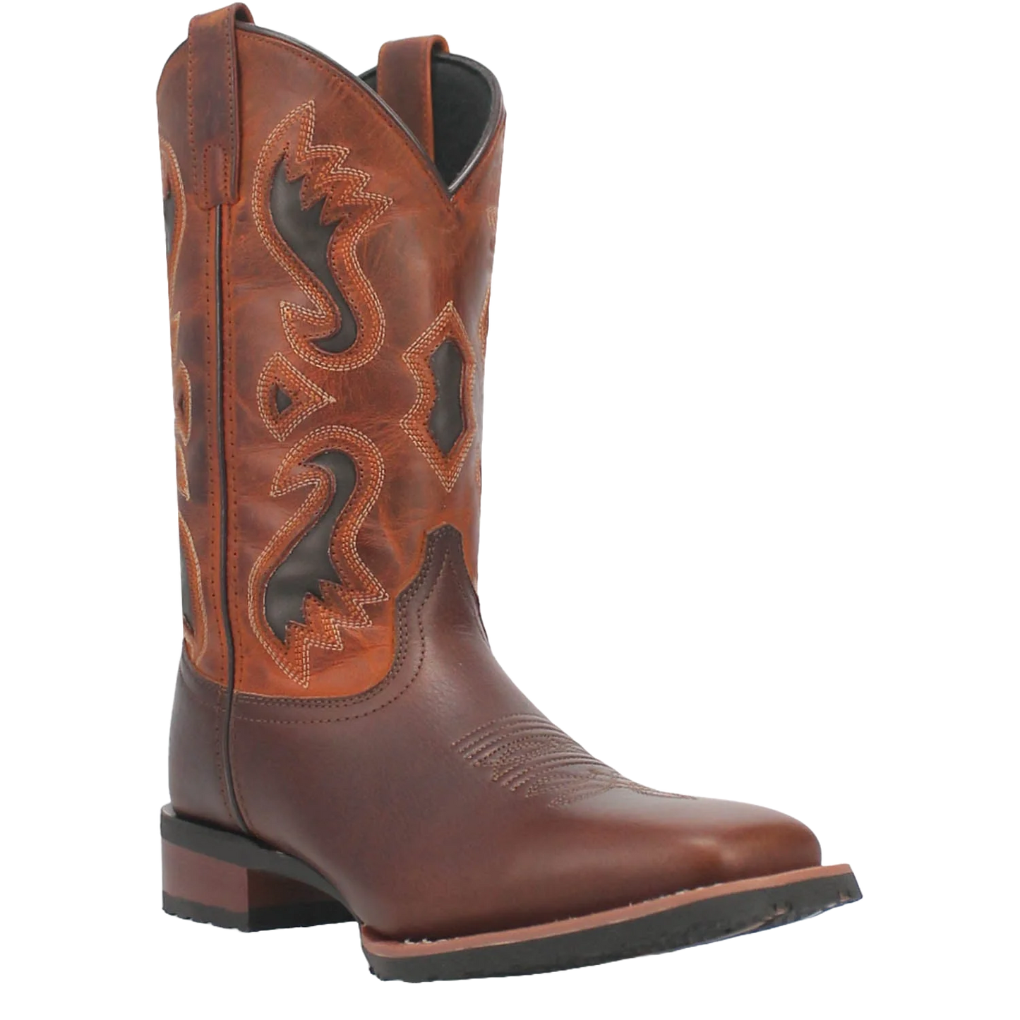 Dan Post Men's Smoke Creek Brandy & Orange Leather Boots 7728